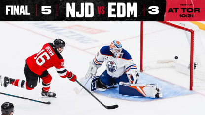 DEVILS VS OILERS 10/18/25 GAME STORY