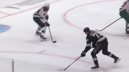 MIN@LAK: Helenius scores goal against Jesper Wallstedt