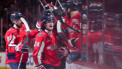 Kraftigt förbättrat Washington Capitals utjämnade mot Carolina Hurricanes