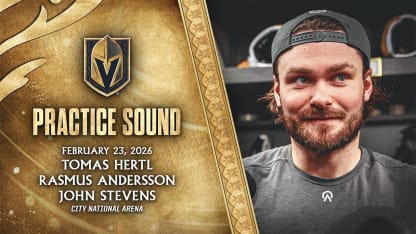 🎥 SOUND: Hertl, Andersson & Stevens