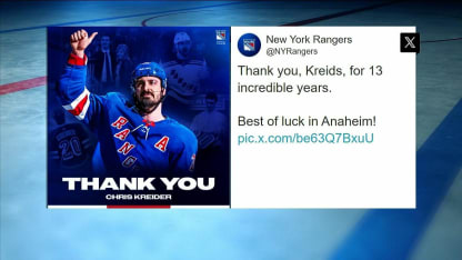 NHL Tonight: Chris Kreider Traded