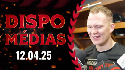 Brady Tkachuk dispo média avant le match contre NYR