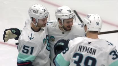 SEA@ANA: Gaudreau scores PPG against Lukas Dostal