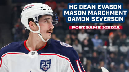 Blue Jackets @ Ducks Postgame Media