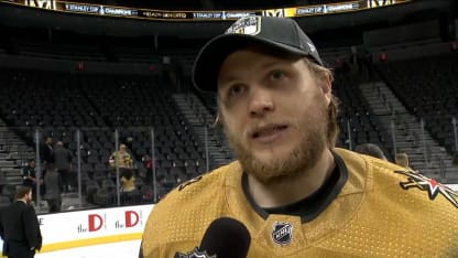 William Karlsson on winning Cup
