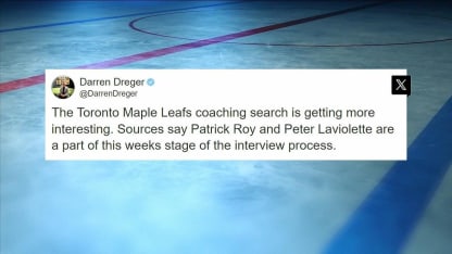 Maple Leafs searching for new coach