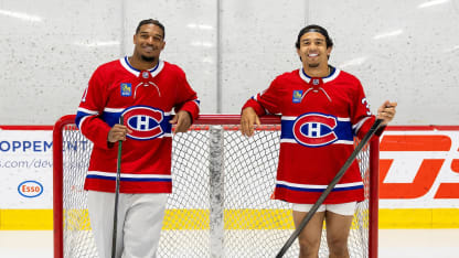 Bengals suit up as Habs for a day