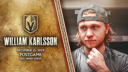 William Karlsson Postgame 12/15