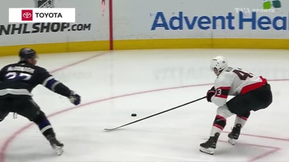 OTT@TBL: Cozens marque un but contre Andrei Vasilevskiy