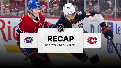 CBJ at MTL | Recap