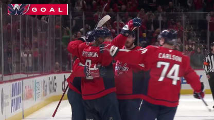 BUF@WSH: Chychrun scores empty-net goal