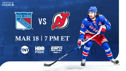 Rangers vs. Devils: Pregame Notes | 03.18.26