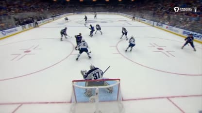 WPG@STL: Toropchenko scores goal against Connor Hellebuyck