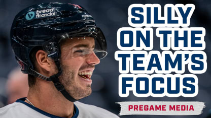 Blue Jackets vs. Capitals | Pregame Media
