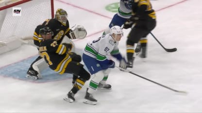 Liam Ohgren with a Goal vs. Boston Bruins