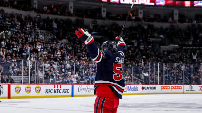 Scheifele scores after forcing turnover