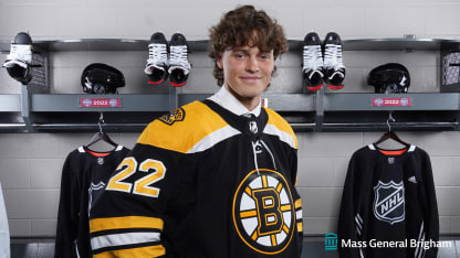 Photos: The Bruins at the 2022 NHL Draft