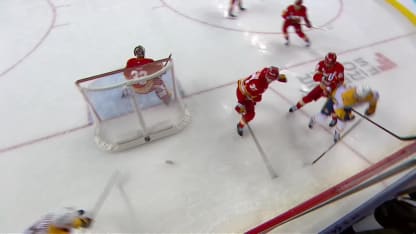 NSH@CGY: Haula scores goal against Dustin Wolf