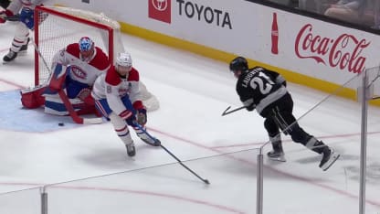 Laughton's first goal with Kings