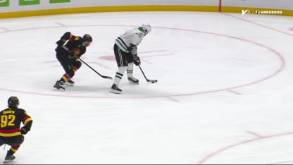Lian Bichsel with a Goal vs. Vancouver Canucks