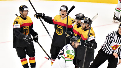 Deutschland feiert Kantersieg gegen Ungarn bei der IIHF WM 2025