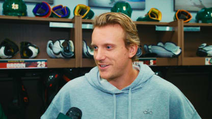 Brodin Pregame vs. Columbus 10/11