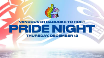 Canucks to Celebrate the 2SLGBTQIA+ Community at 8th Annual Pride Night