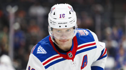 Artemi Panarin #10 of the New York Rangers skates before the game against the Anaheim Ducks at Honda Center on January 19, 2026 in Anaheim, California. (Photo by Ric Tapia/Getty Images)