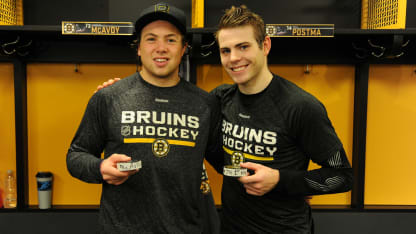 Bruins Charlie McAvoy Jake DeBrusk
