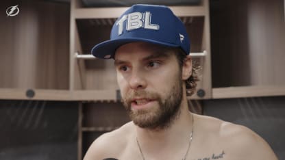 Brandon Hagel | Postgame at Boston Briuns