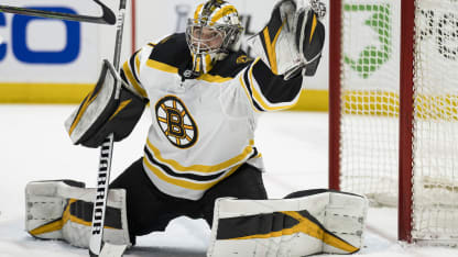 Bruins questions Swayman