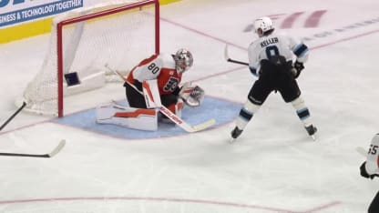 UTA@PHI: Keller scores goal against Dan Vladar