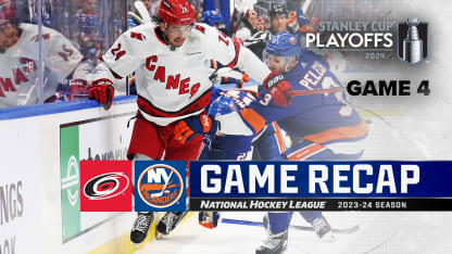 Carolina Hurricanes New York Islanders game 4 recap April 27