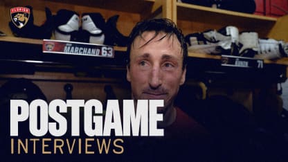 FLA vs. CAR: Marchand (Postgame)