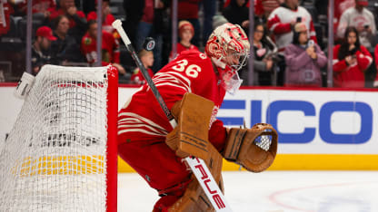 CHI@DET: Gibson with a great save against Oliver Moore