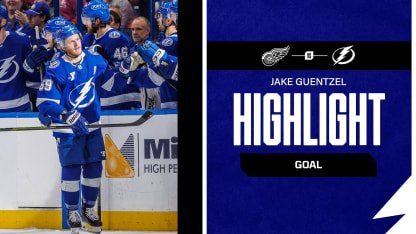 TBL vs. DET | Guentzel picks out the top corner