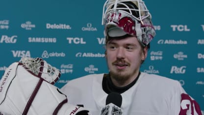 Silovs' post-game interview vs. Team Germany