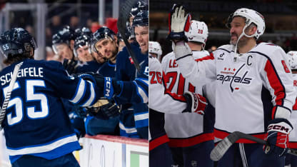 Winnipeg, Washington y Utah fueron los ganadores del viernes