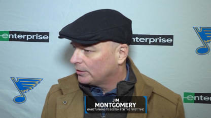 Montgomery on return to Boston