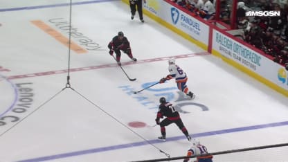 NYI@CAR: Shabanov scores goal against Brandon Bussi