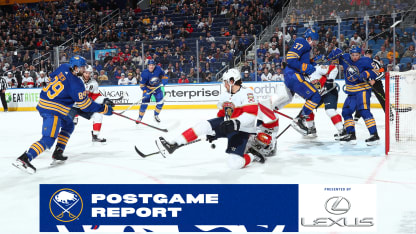 20220403 Goal Mediawall Sabres Panthers Postgame Report