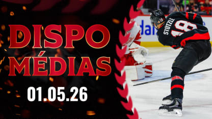 Tim Stützle dispo médias après le match contre DET