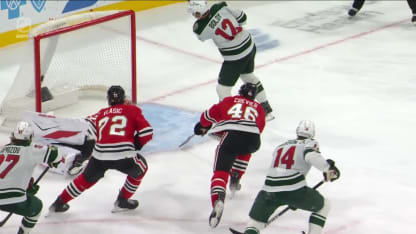 MIN@CHI: Boldy scores goal against Spencer Knight