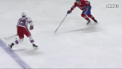 NYR@MTL: Robertson scores goal against Samuel Montembeault