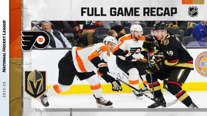 Recap: VGK 2, PHI 1 - F/OT