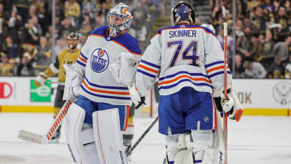 Oilers goalie Skinner Campbell