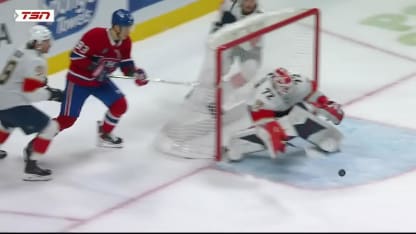 FLA@MTL: Kapanen scores goal against Sergei Bobrovsky