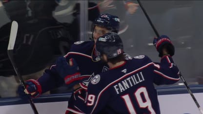 TBL@CBJ: Marchment scores empty-net goal