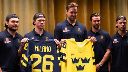 Tre Kronor samlades inför OS i Milano