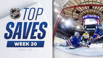 Top Saves from Week 20 of the 2024-25 NHL Season